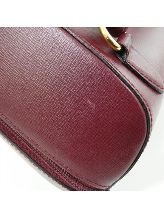 Cartier Vintage Backpack Burgundy main image 9